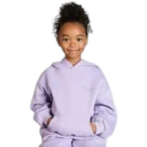 Comfrt Kids Pastel Collection Lavender Hoodie Sweatshirt Unisex sz M New in Bag